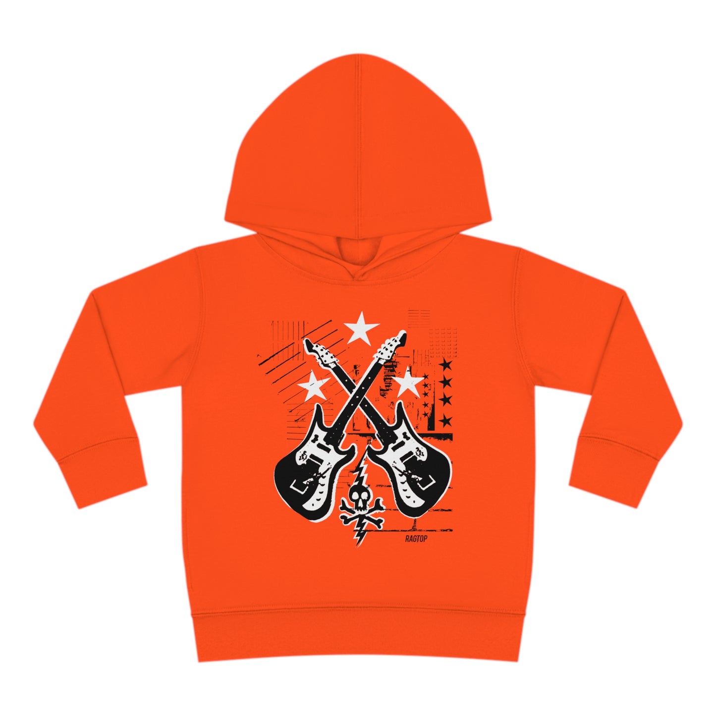STARS N GUITARS - Toddler Pullover Fleece Hoodie