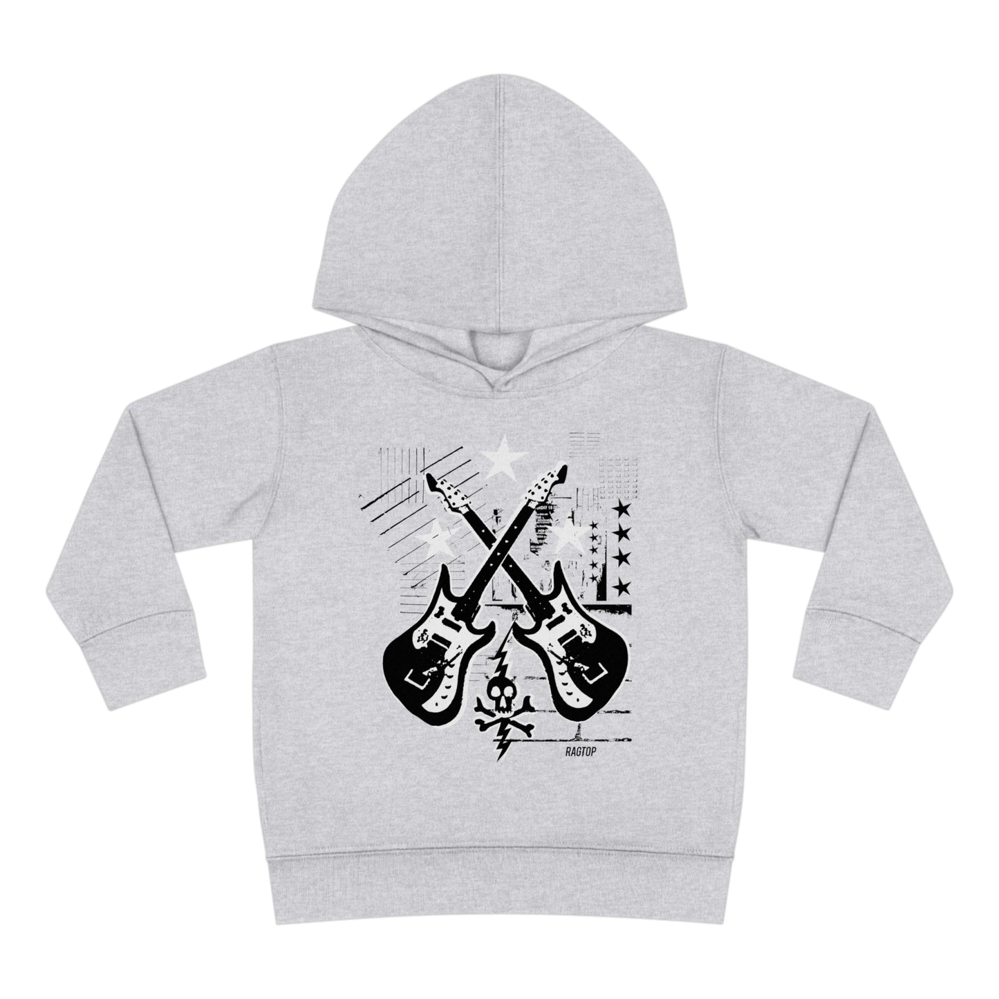 STARS N GUITARS - Toddler Pullover Fleece Hoodie