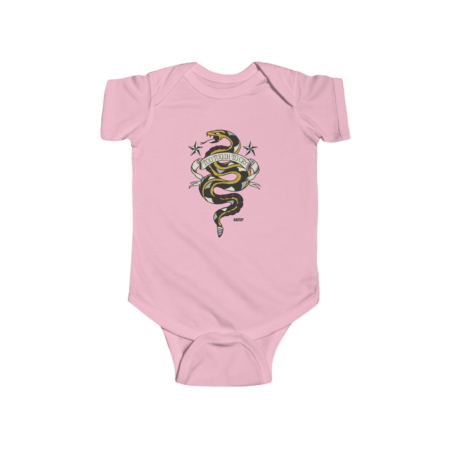 TOO TOUGH TO CRY - Infant Fine Jersey Bodysuit