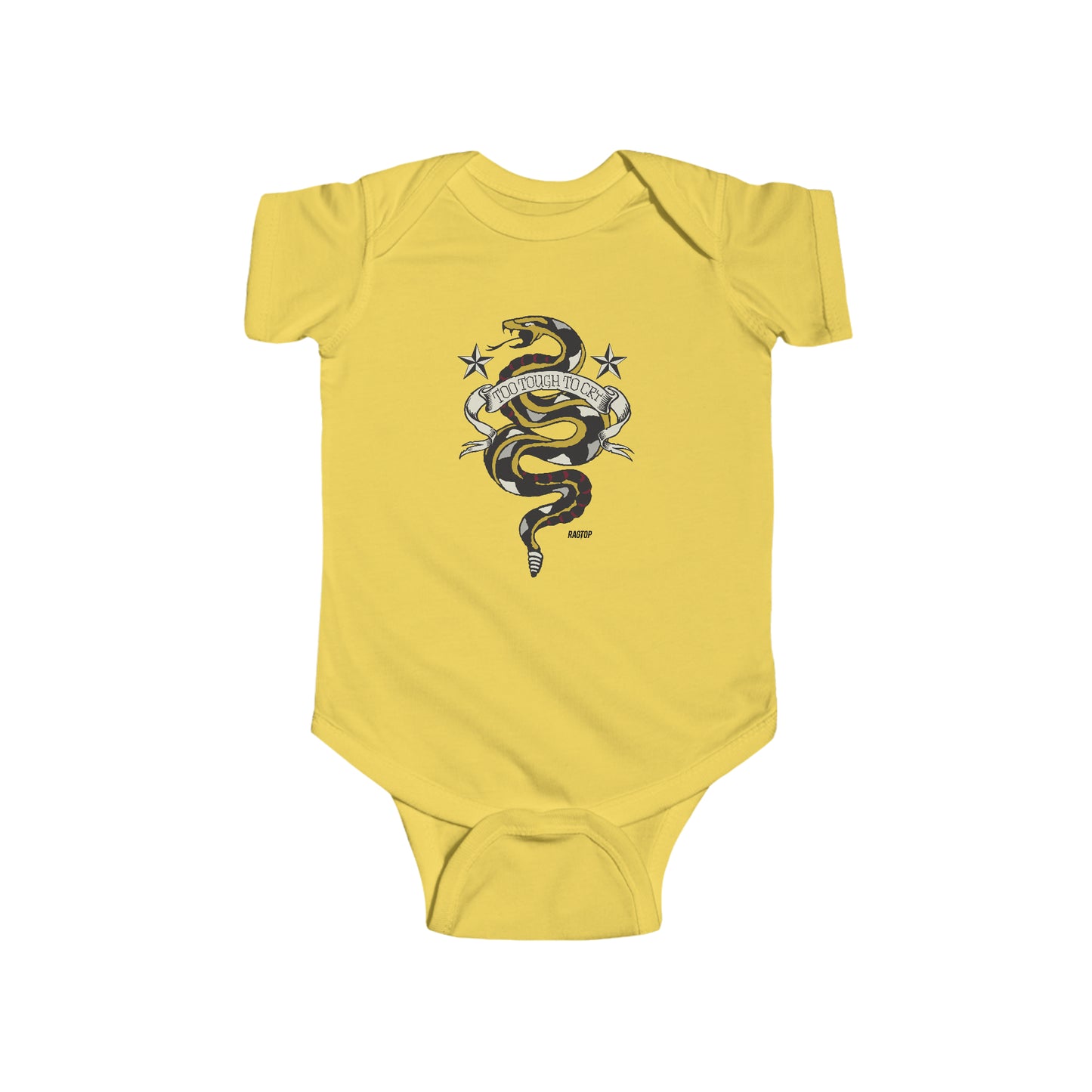 TOO TOUGH TO CRY - Infant Fine Jersey Bodysuit