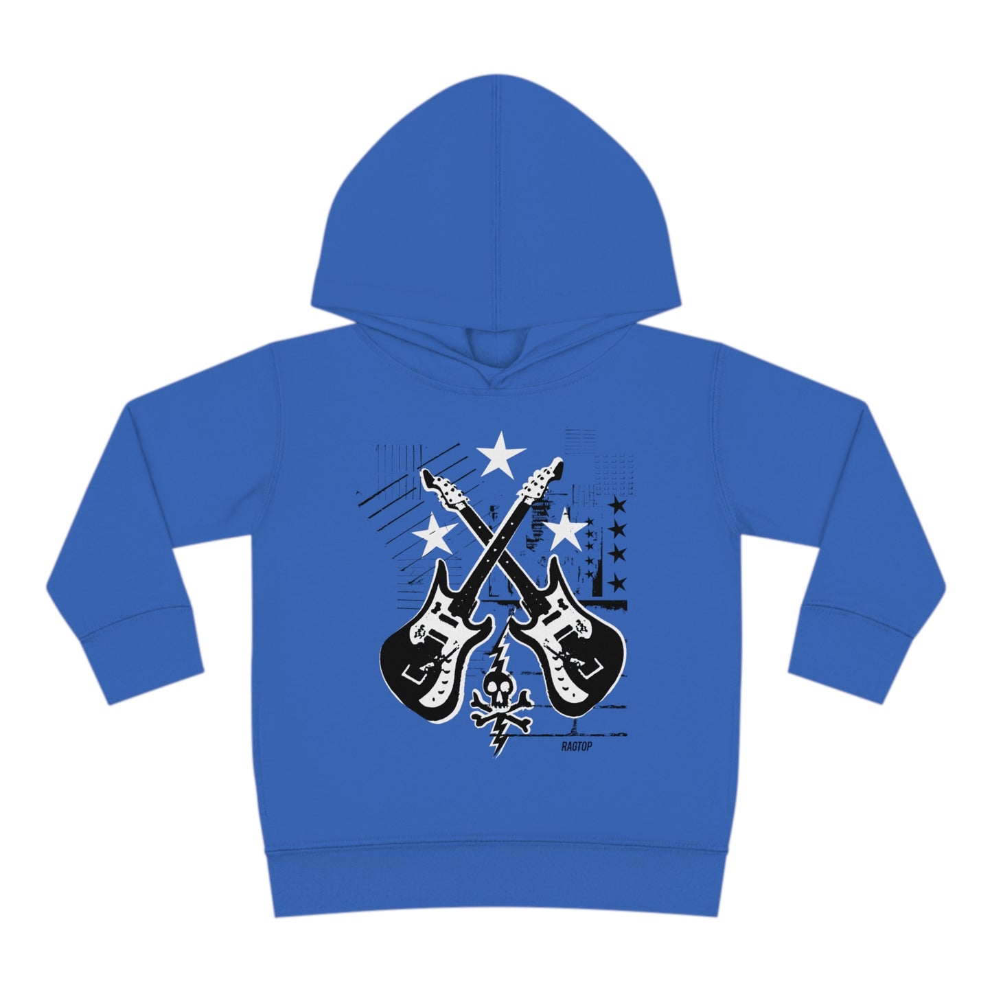 STARS N GUITARS - Toddler Pullover Fleece Hoodie