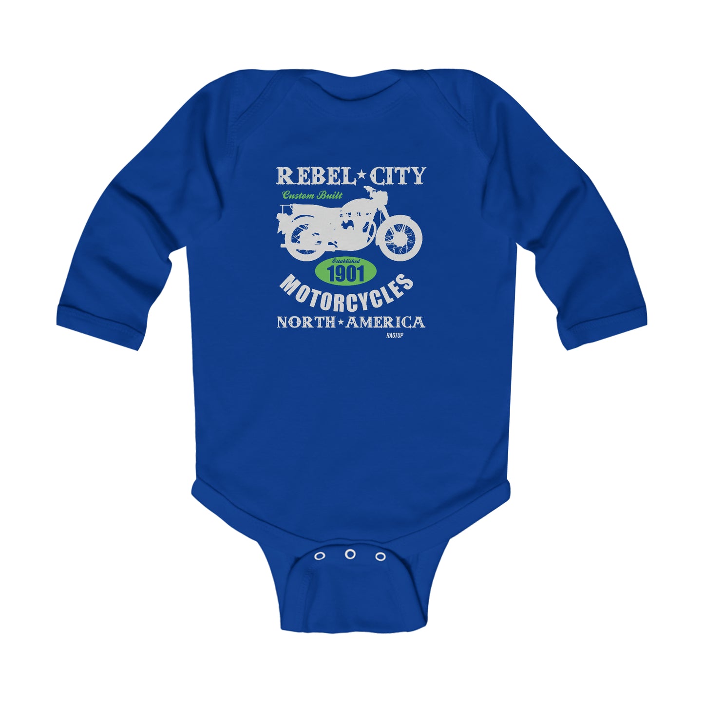 REBEL CITY - Infant Long Sleeve Bodysuit