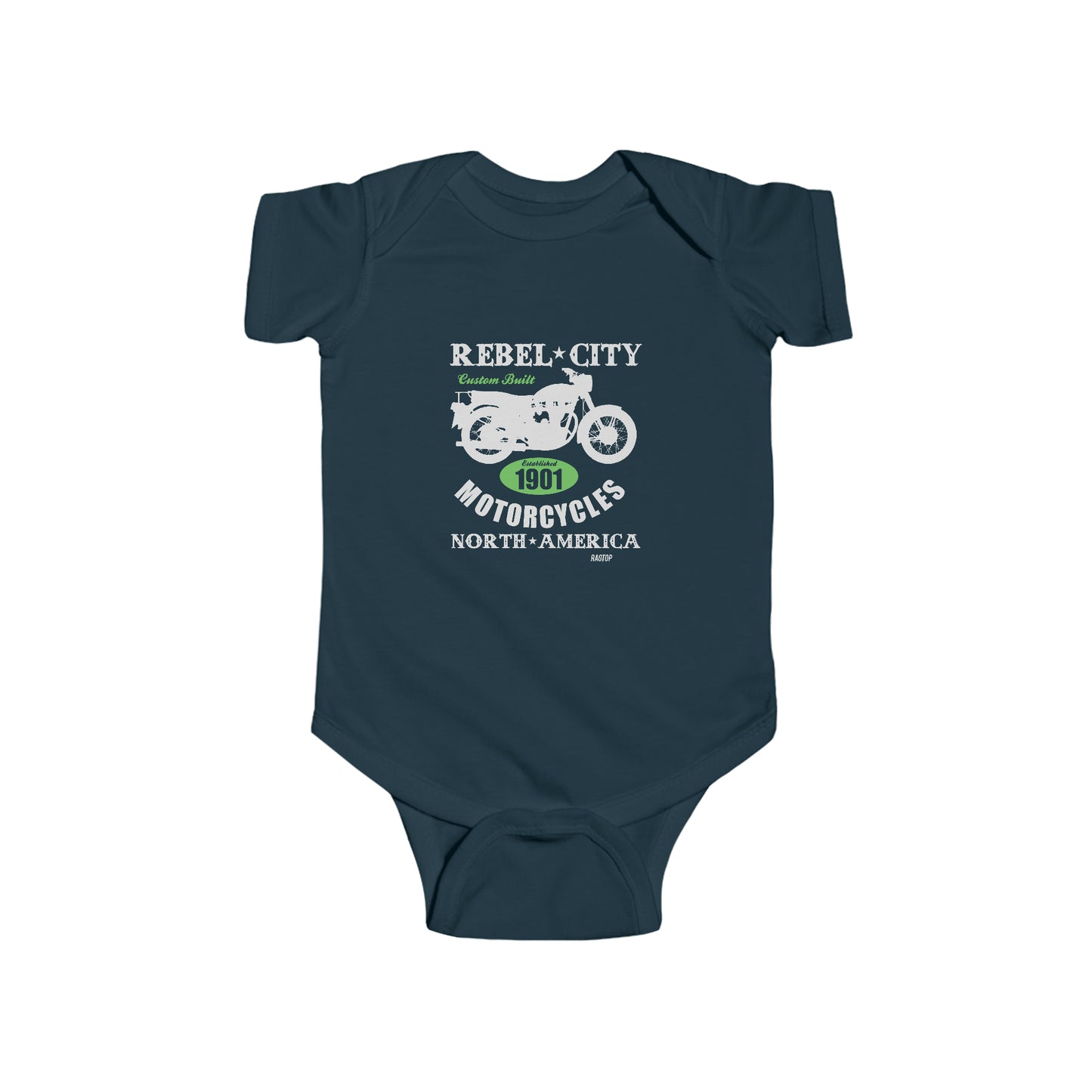 REBEL CITY - Infant Fine Jersey Bodysuit