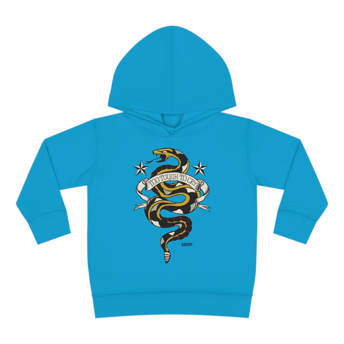 TOO TOUGH TO CRY - Toddler Pullover Fleece Hoodie