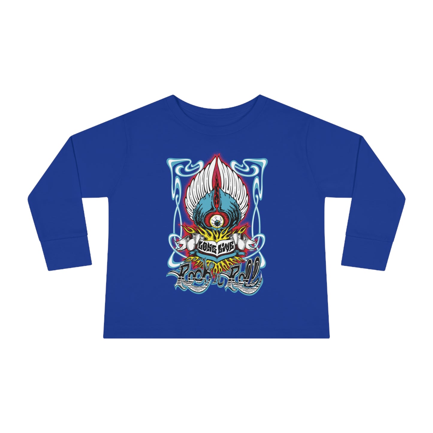 ROCK N ROLL - Toddler Long Sleeve Tee