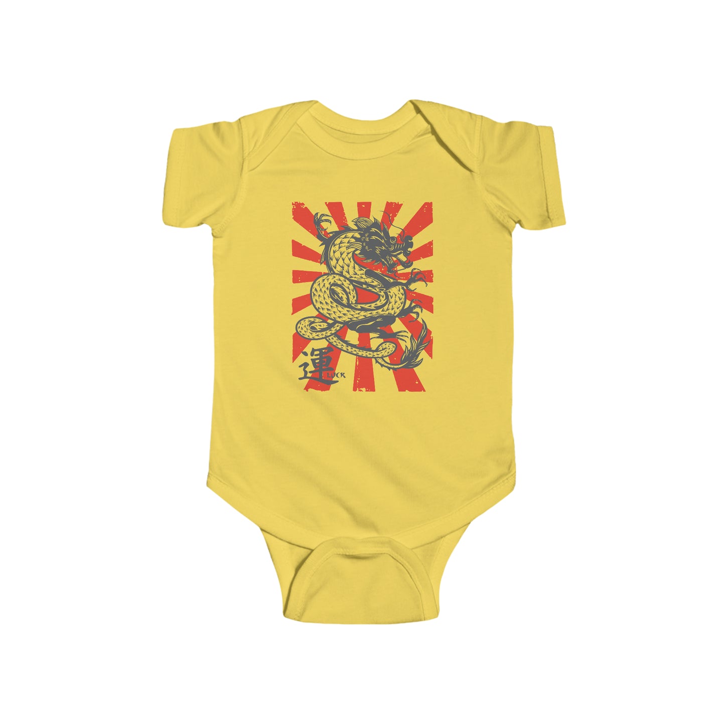 LUCK DRAGON - Infant Fine Jersey Bodysuit