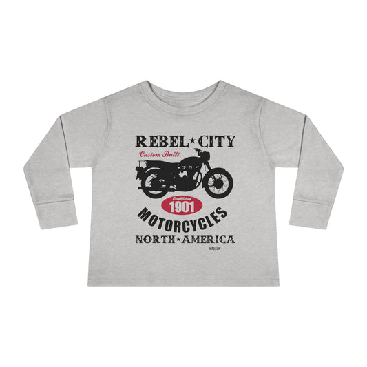 REBEL CITY - Toddler Long Sleeve Tee