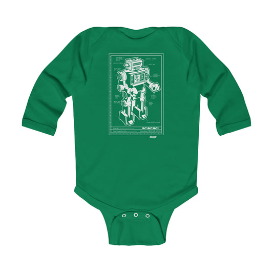ROBOT PLANS - Infant Long Sleeve Bodysuit