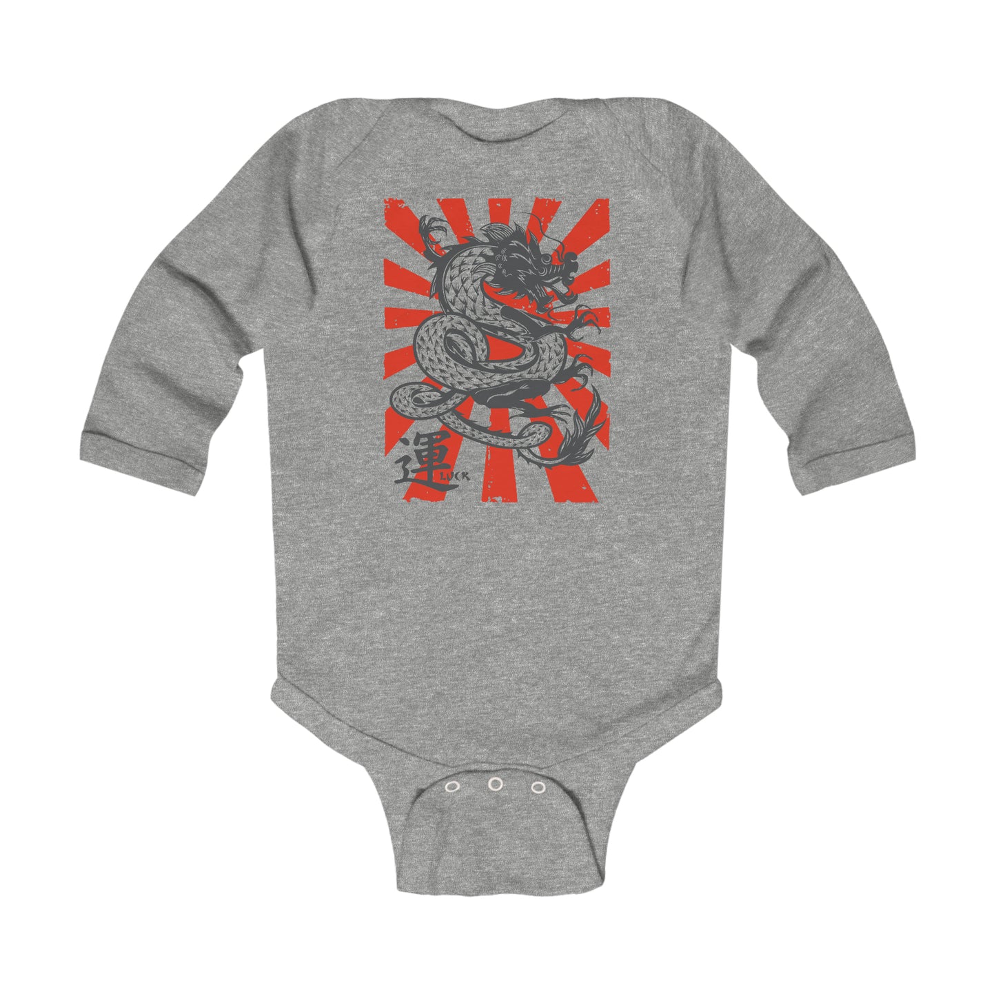 LUCK DRAGON - Infant Long Sleeve Bodysuit