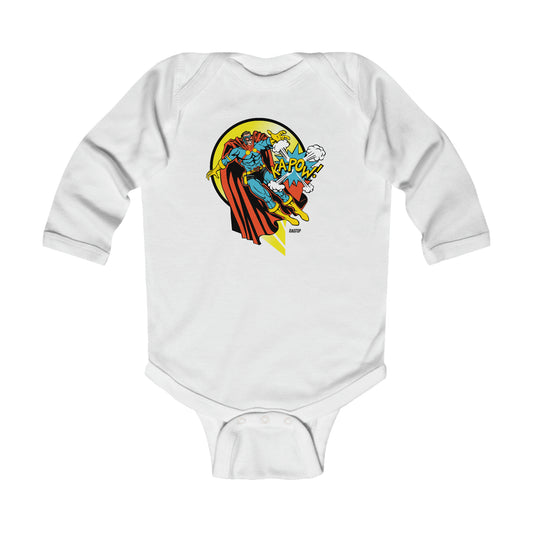 SUPER HERO - Infant Long Sleeve Bodysuit