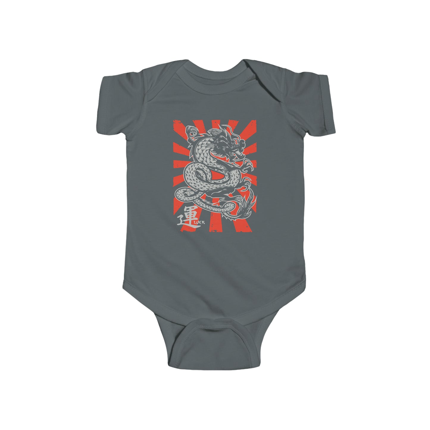 LUCK DRAGON - Infant Fine Jersey Bodysuit