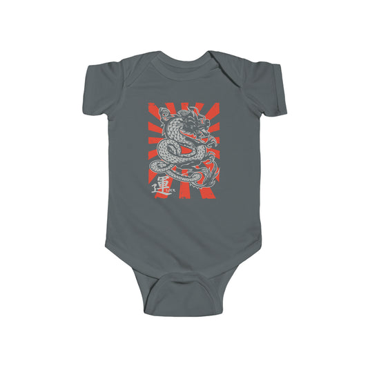 LUCK DRAGON - Infant Fine Jersey Bodysuit