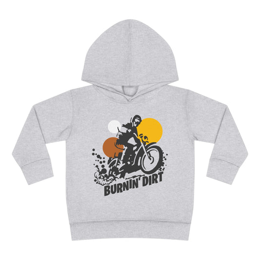 BURNIN DIRT - Toddler Pullover Fleece Hoodie