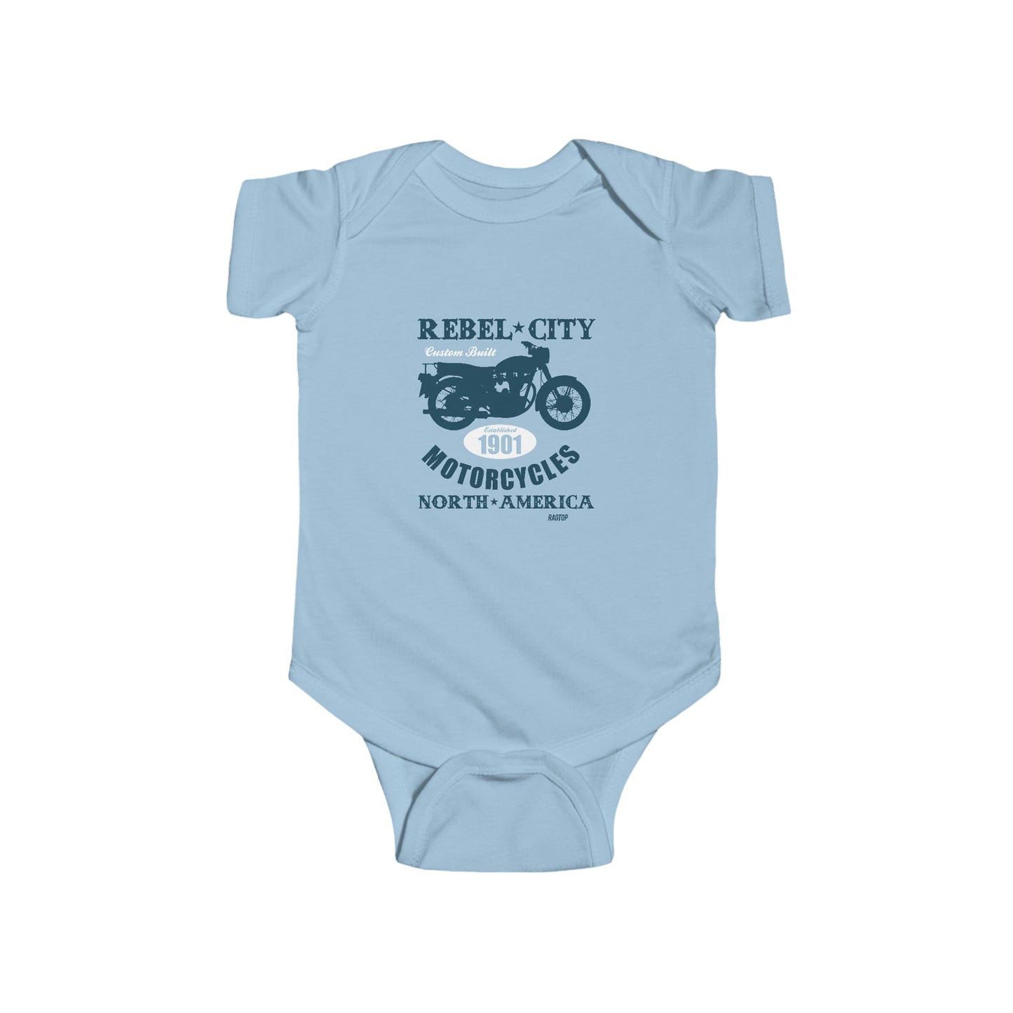 REBEL CITY - Infant Fine Jersey Bodysuit