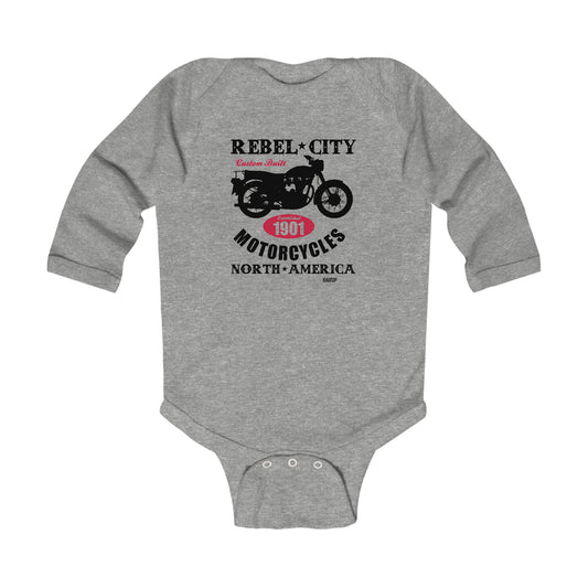 REBEL CITY - Infant Long Sleeve Bodysuit