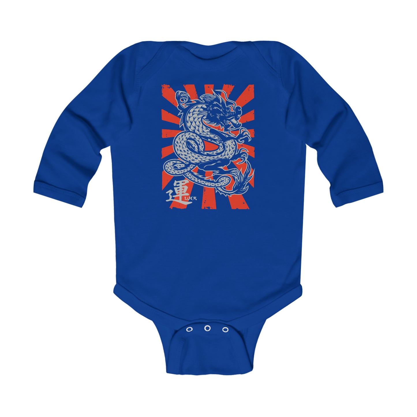 LUCK DRAGON - Infant Long Sleeve Bodysuit
