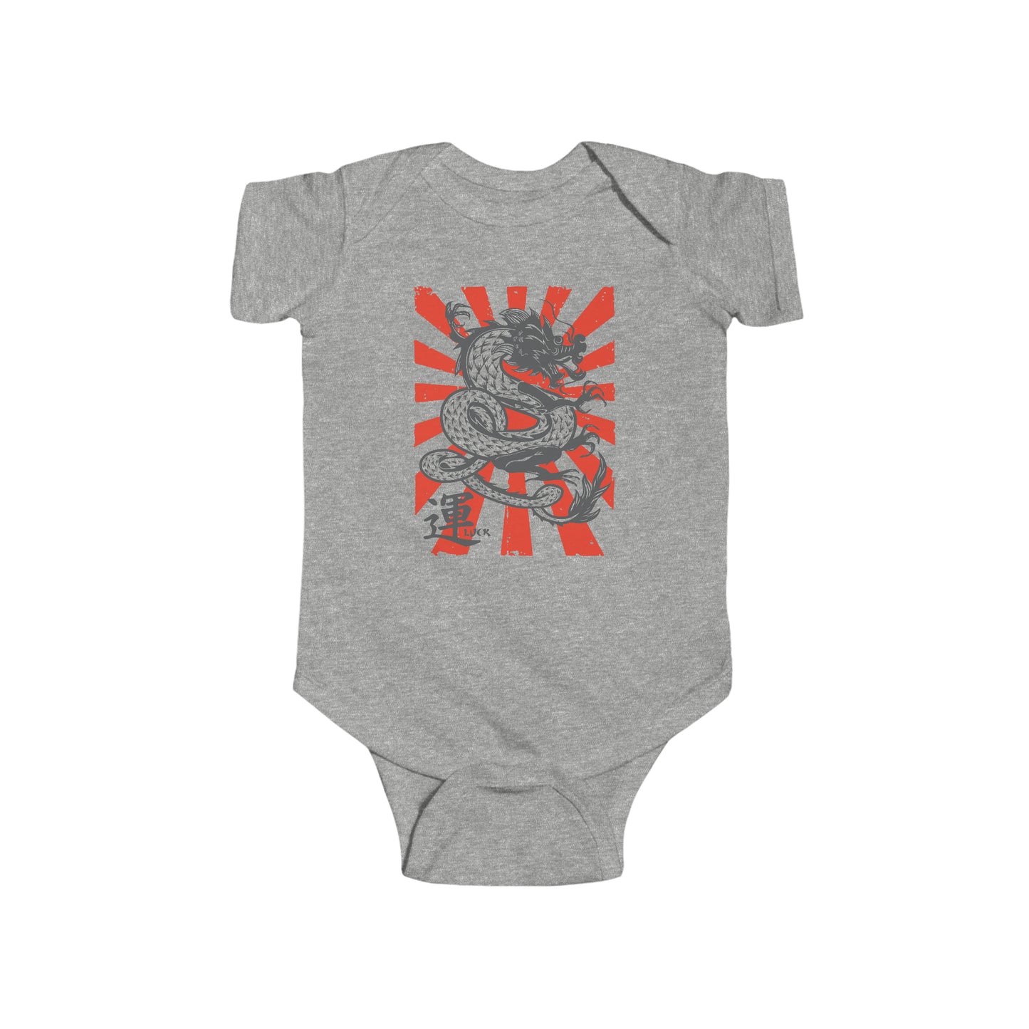 LUCK DRAGON - Infant Fine Jersey Bodysuit
