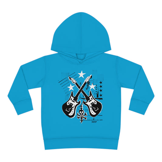 STARS N GUITARS - Toddler Pullover Fleece Hoodie