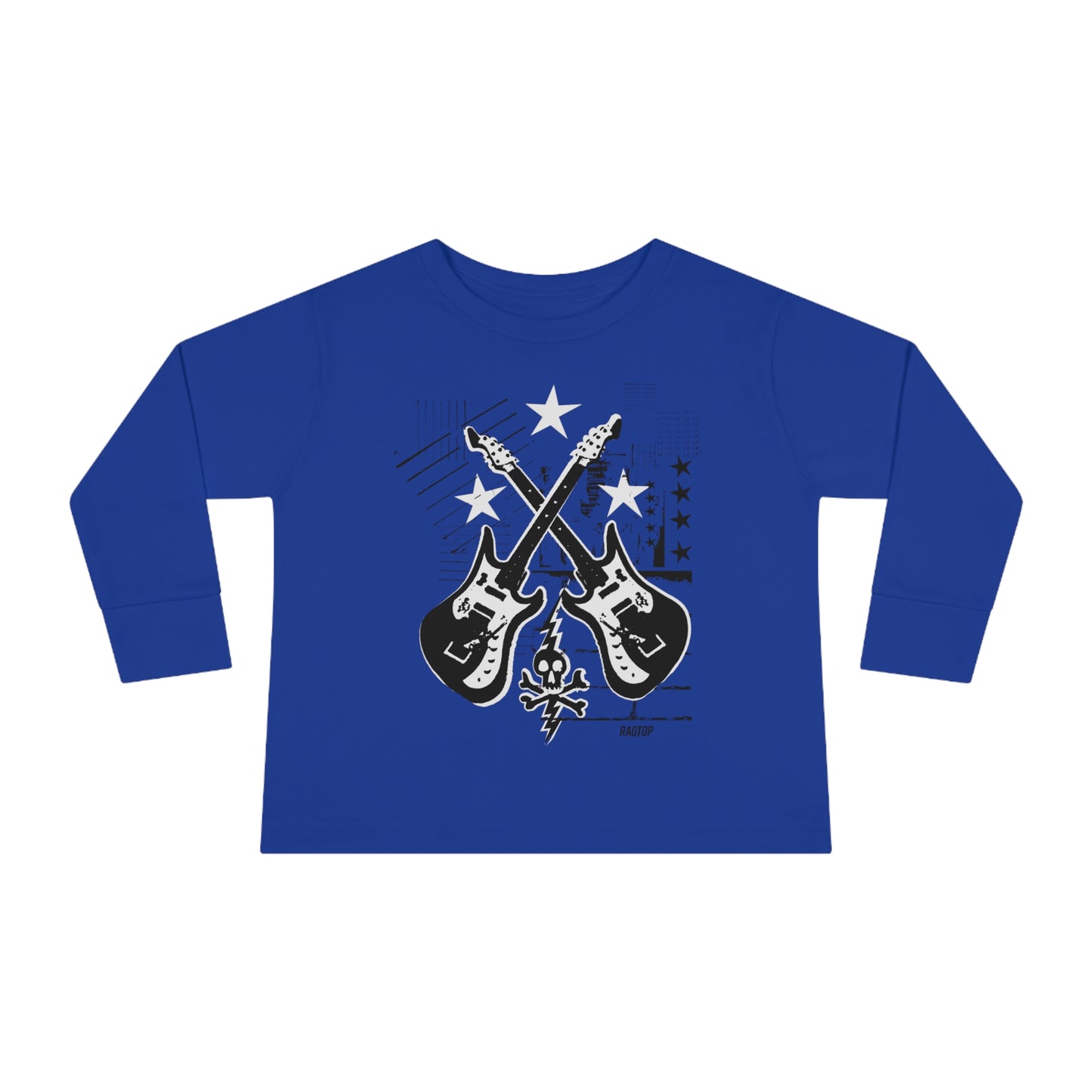 STARS N GUITARS - Toddler Long Sleeve Tee