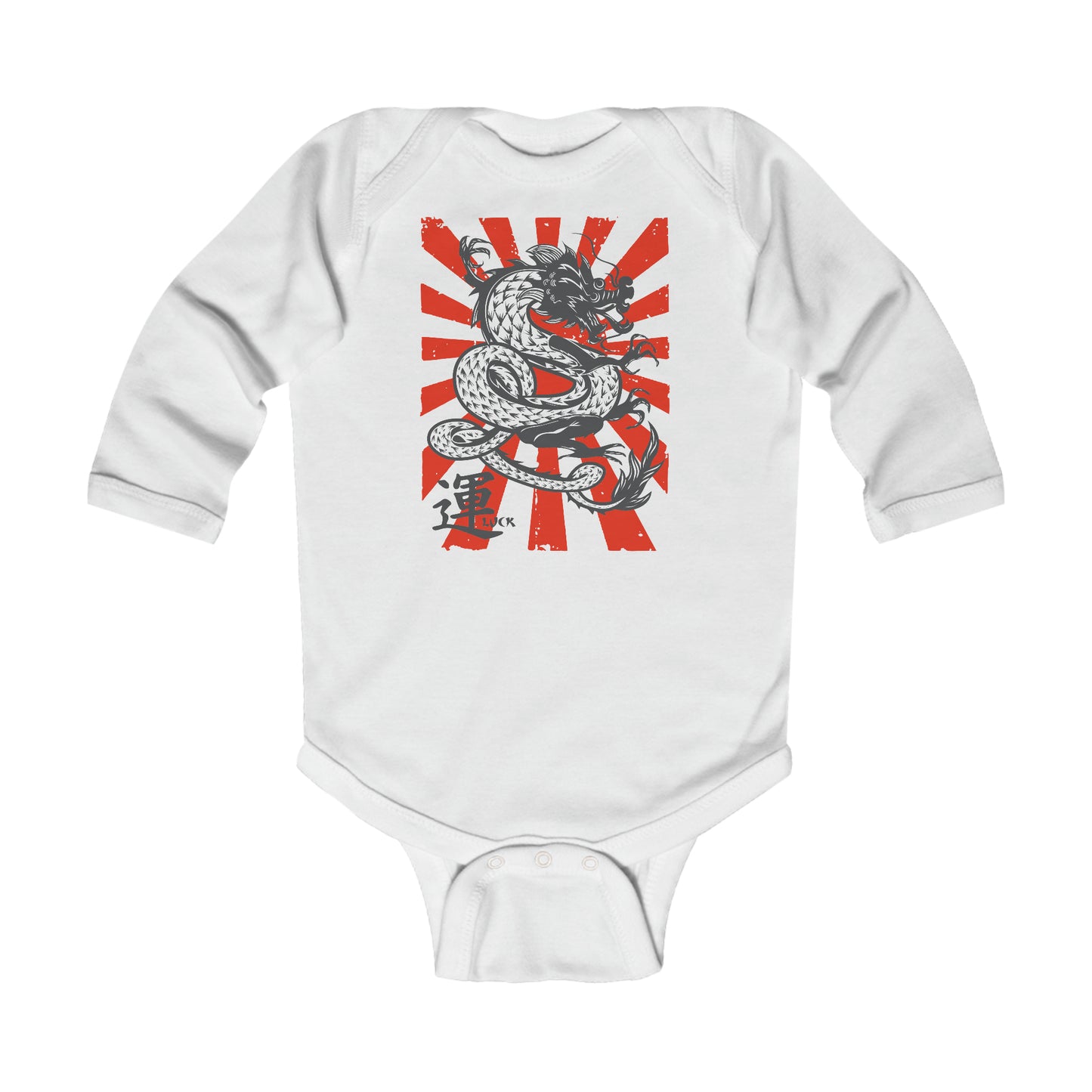 LUCK DRAGON - Infant Long Sleeve Bodysuit