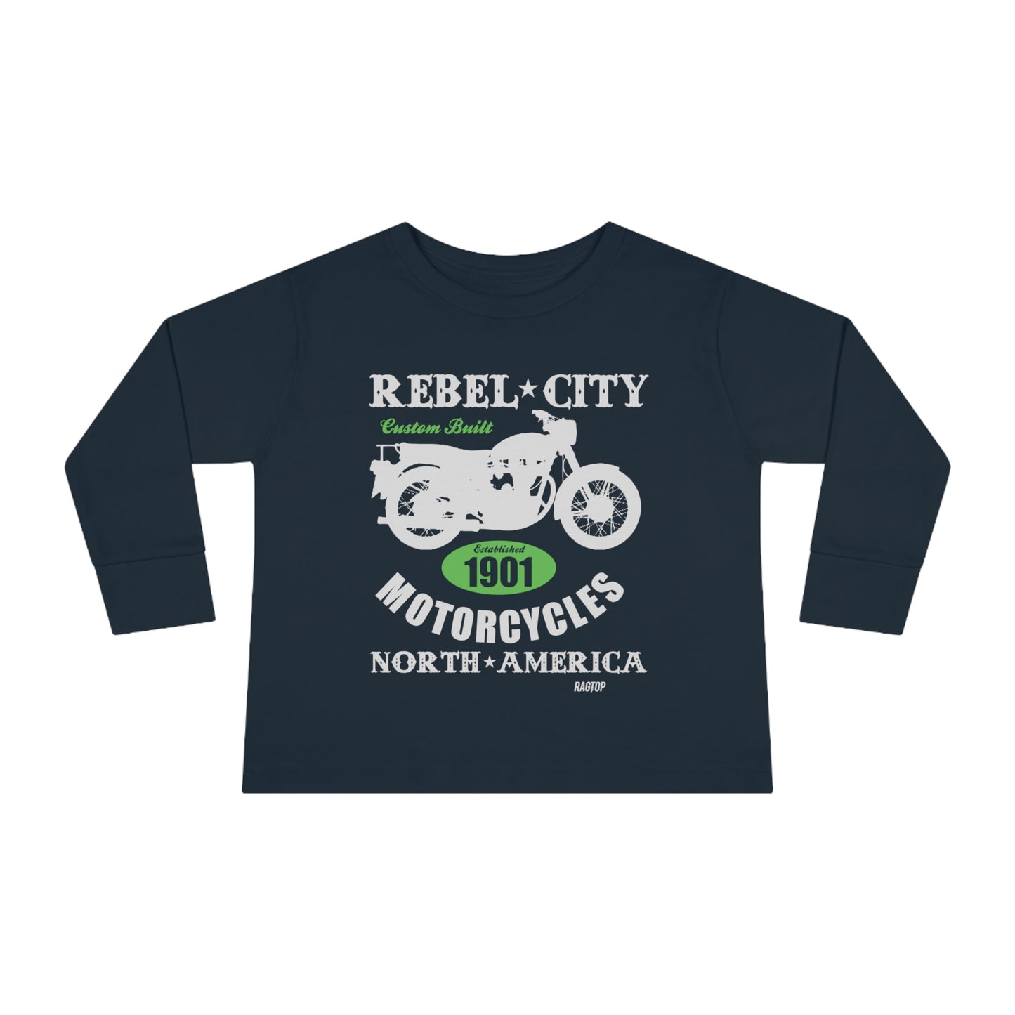 REBEL CITY - Toddler Long Sleeve Tee