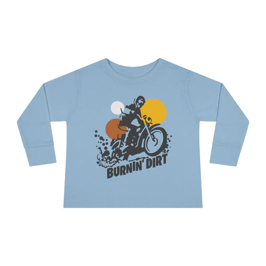 BURNIN DIRT - Toddler Long Sleeve Tee