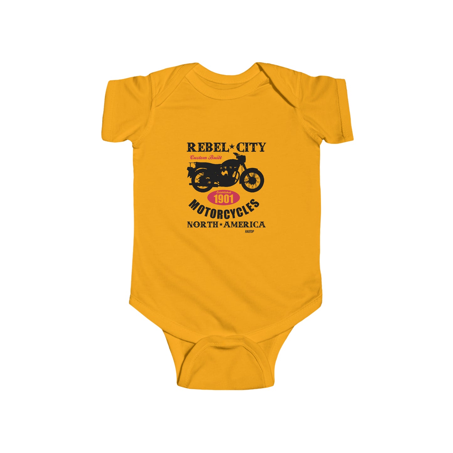 REBEL CITY - Infant Fine Jersey Bodysuit