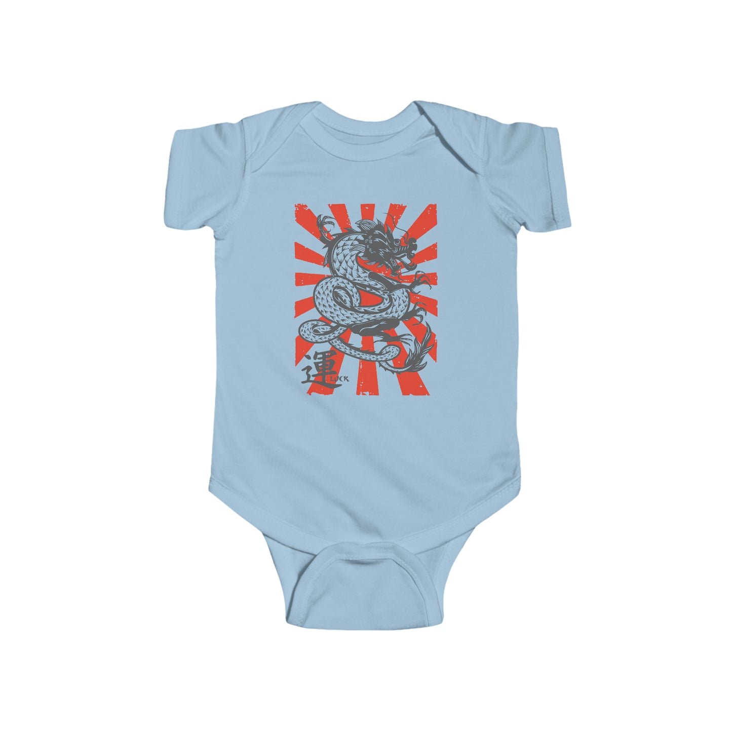 LUCK DRAGON - Infant Fine Jersey Bodysuit