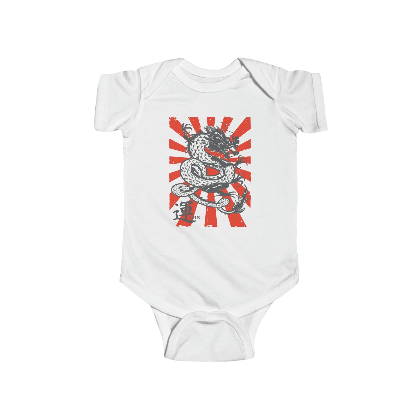 LUCK DRAGON - Infant Fine Jersey Bodysuit
