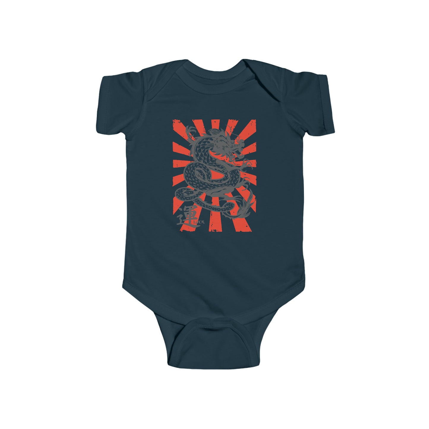 LUCK DRAGON - Infant Fine Jersey Bodysuit