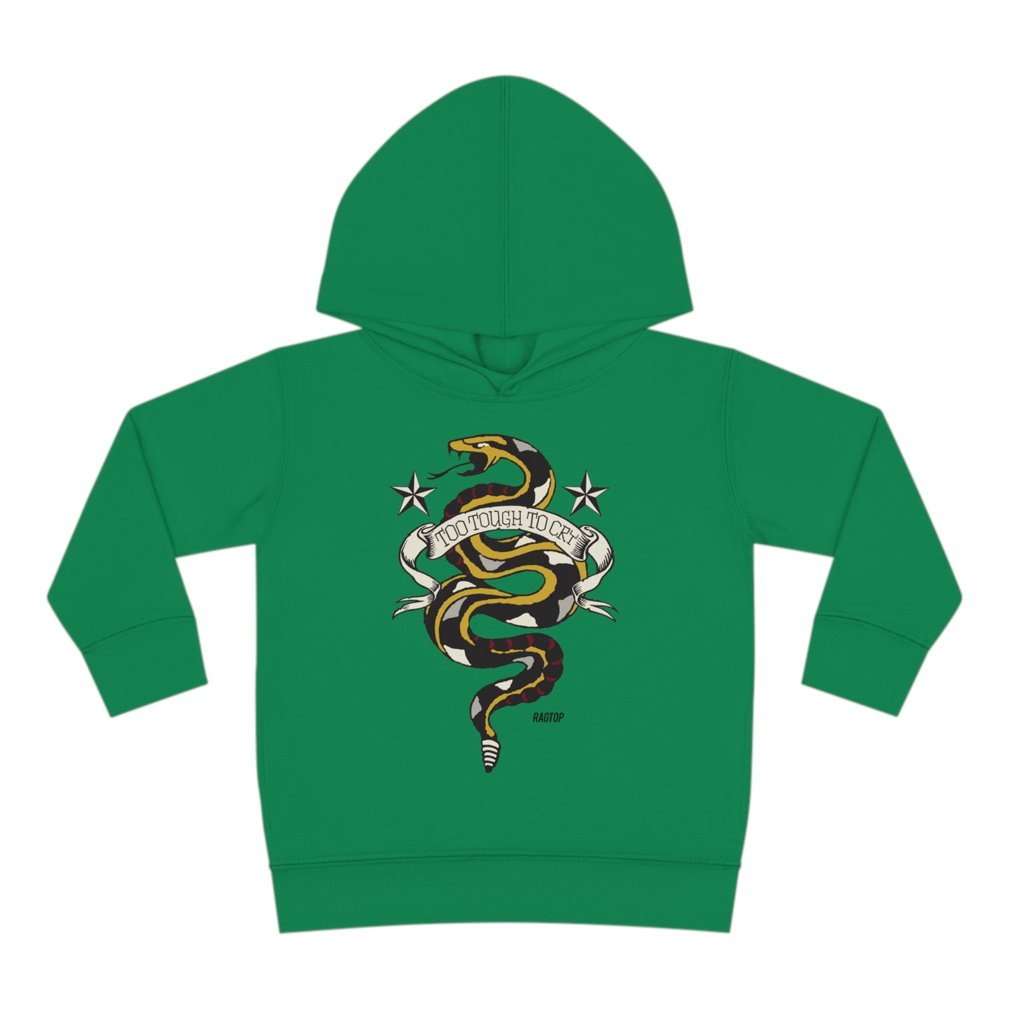 TOO TOUGH TO CRY - Toddler Pullover Fleece Hoodie