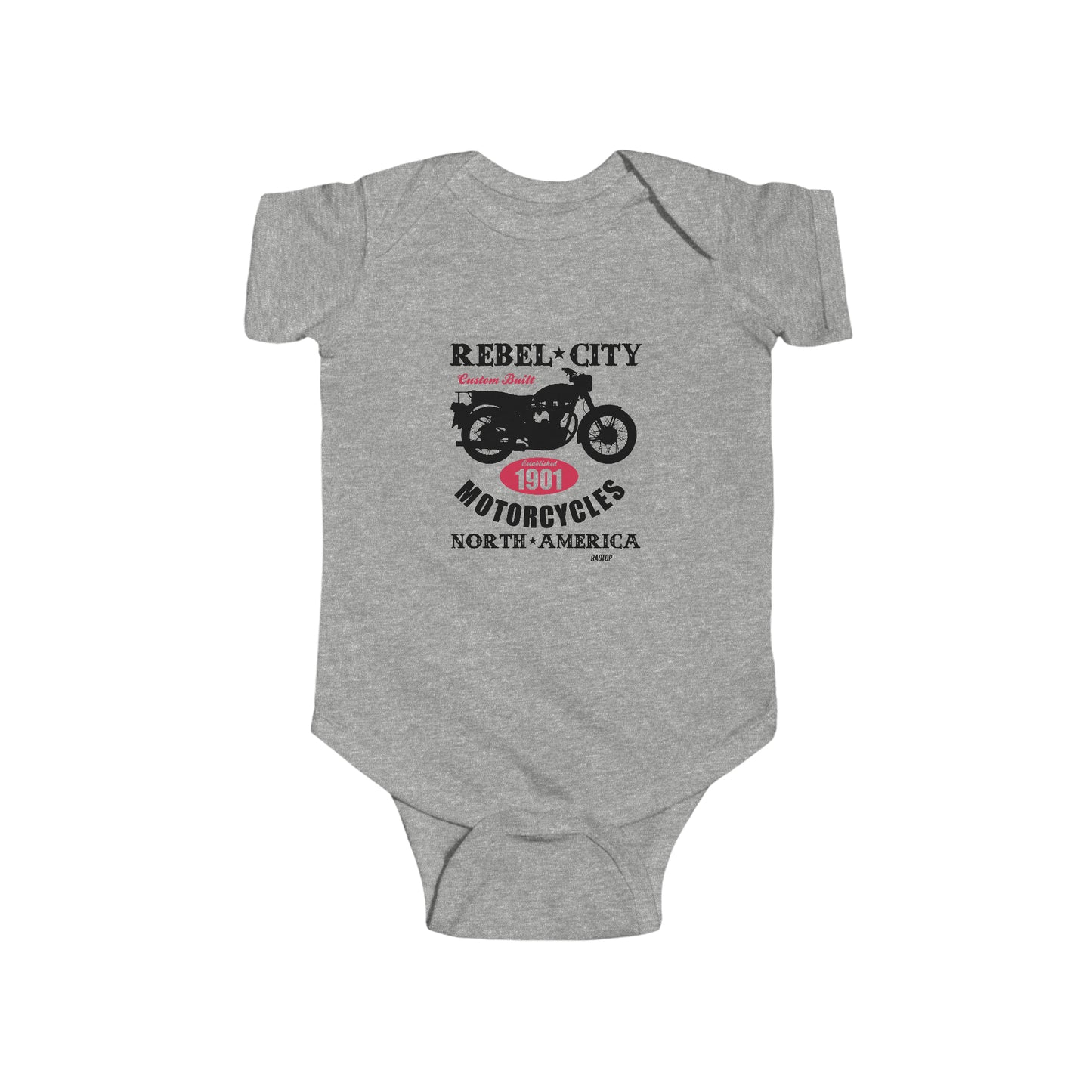 REBEL CITY - Infant Fine Jersey Bodysuit