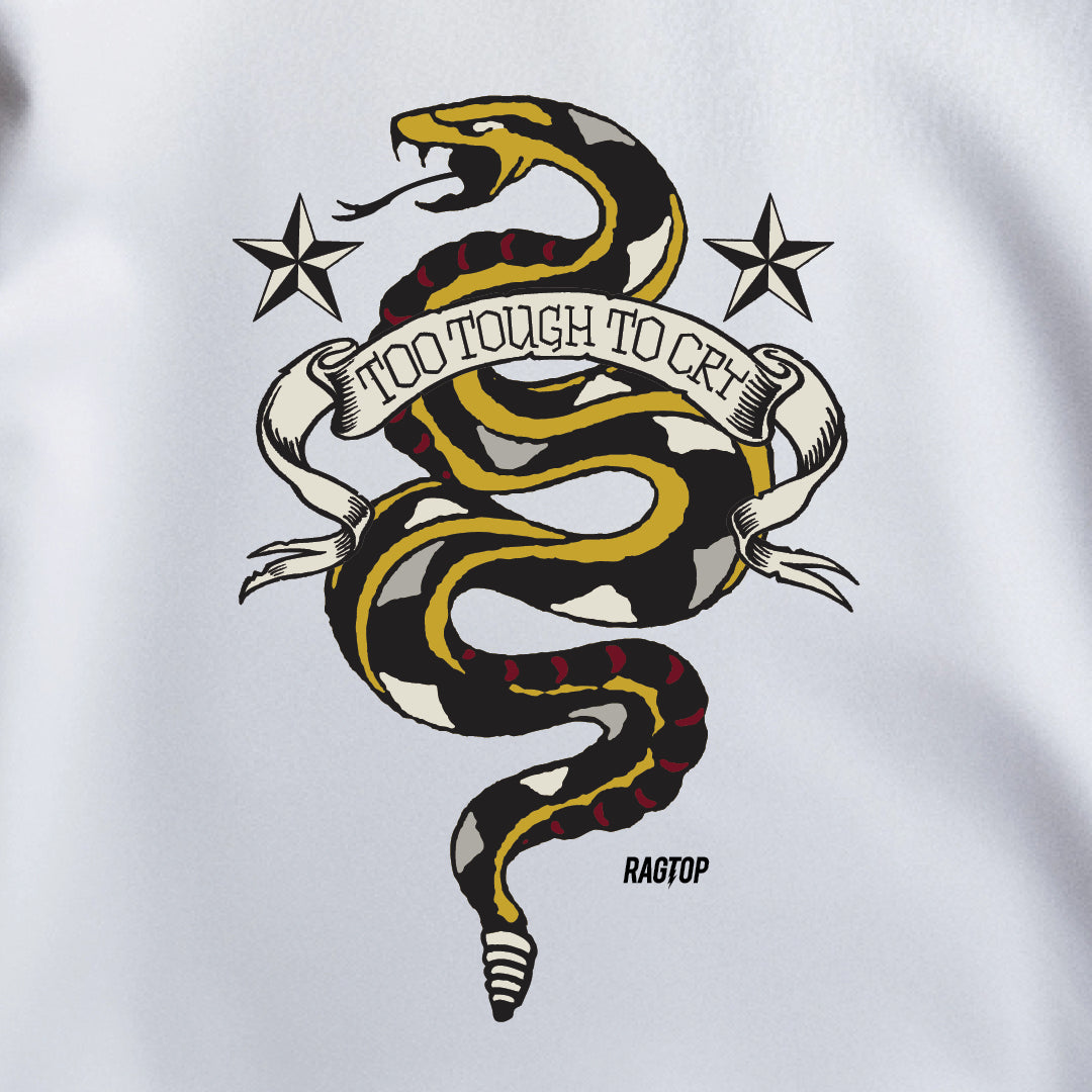 TOO TOUGH TO CRY Toddler's Fine Jersey Tee